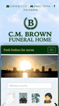 Mobile Screenshot of cmbrownfh.com